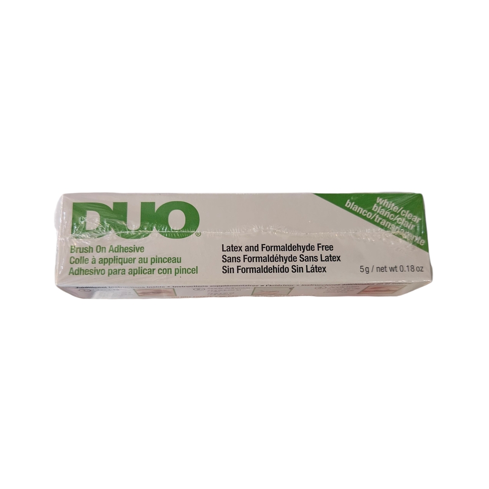 New - DUO - White/Clear Brush On Lash Adhesive